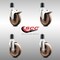 Service Caster 5 Inch 316SS High Temp Glass Filled Nylon 1-7/8 Inch Stem Caster Lck Brake, 2PK SS316TTLEX20S514-GFNSHT-2-S-2-178 - alternate 6